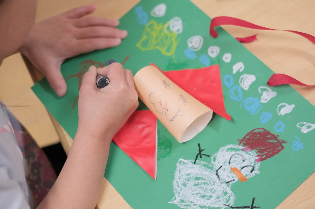 れんげ組【4歳児】クリスマス　制作＆イベント