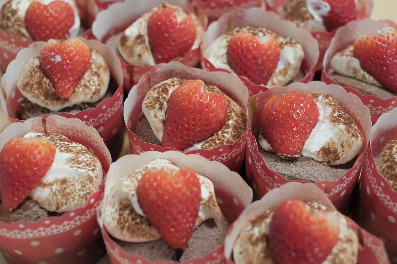 すみれ組【３歳児】バレンタインメニュー　